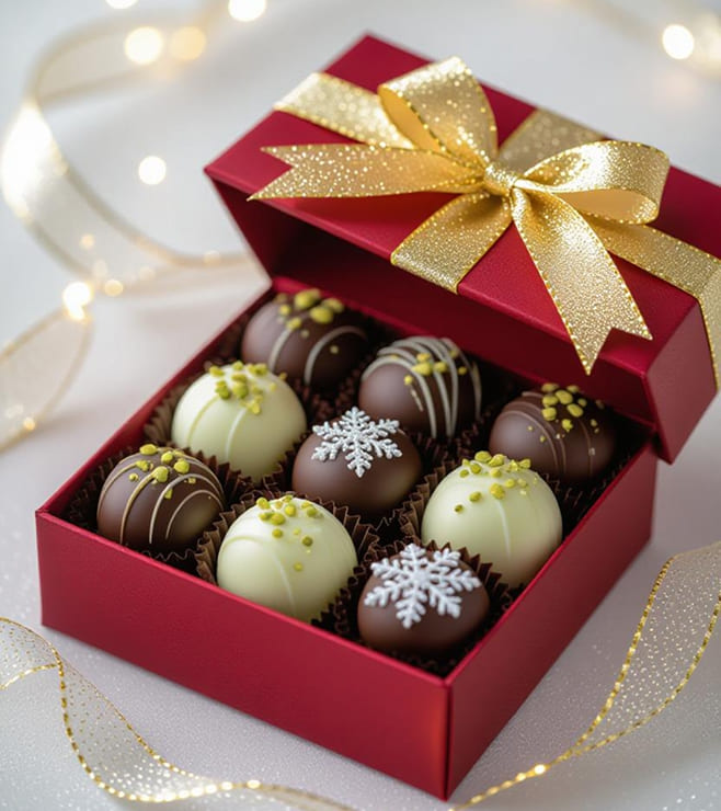Yuletide Deluxe Truffles, Christmas Gifts