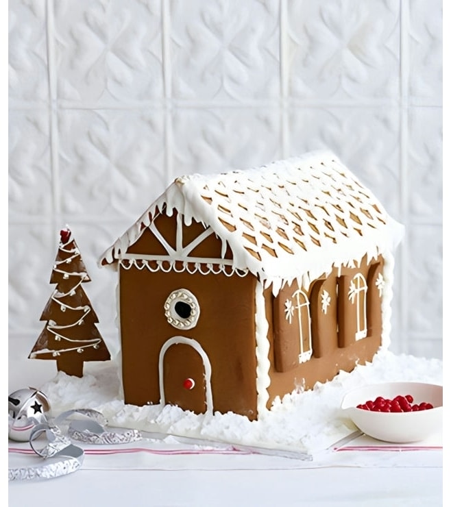 Winter Frost Gingerbread House