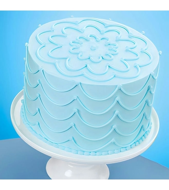 Stunning Strings Sky Blue Cake, Abu Dhabi Online Shopping
