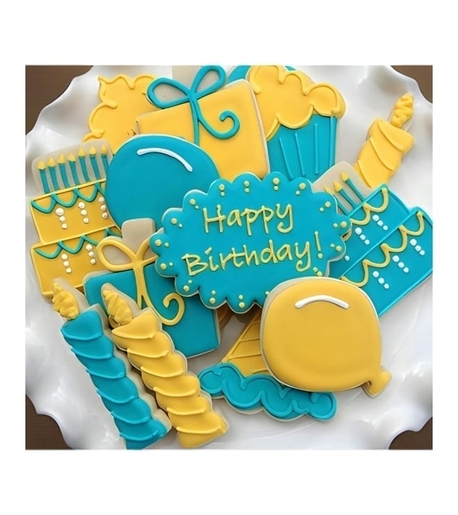 Birthday Ball Cookie Box