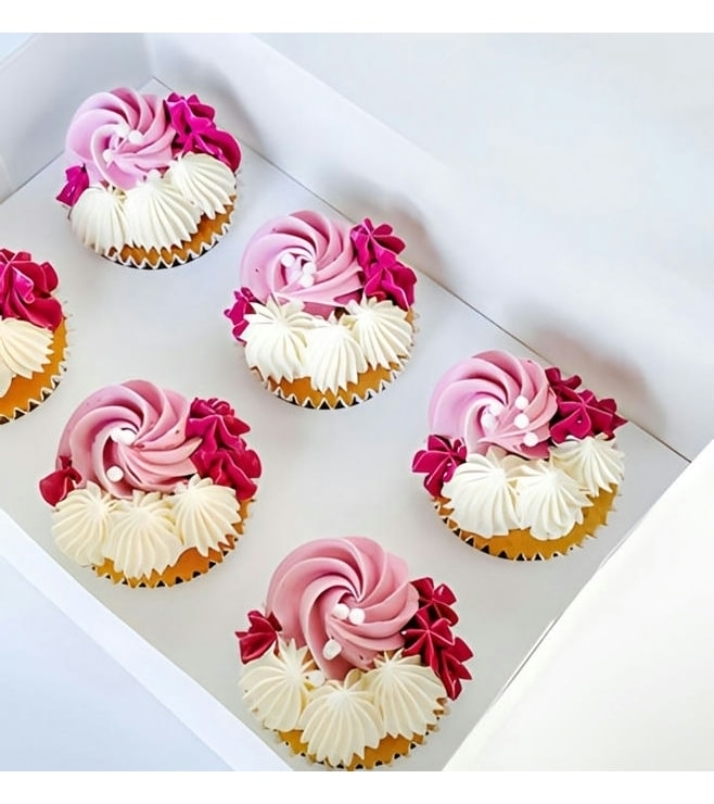 Elegant Swirl Cupcakes