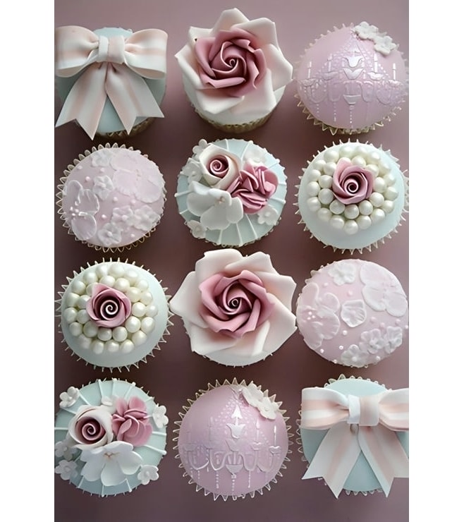 Charming Elegance Cupcakes