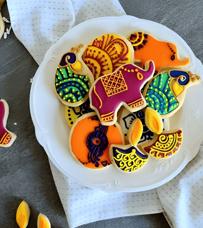 Diwali Grandeur Cookies, Diwali
