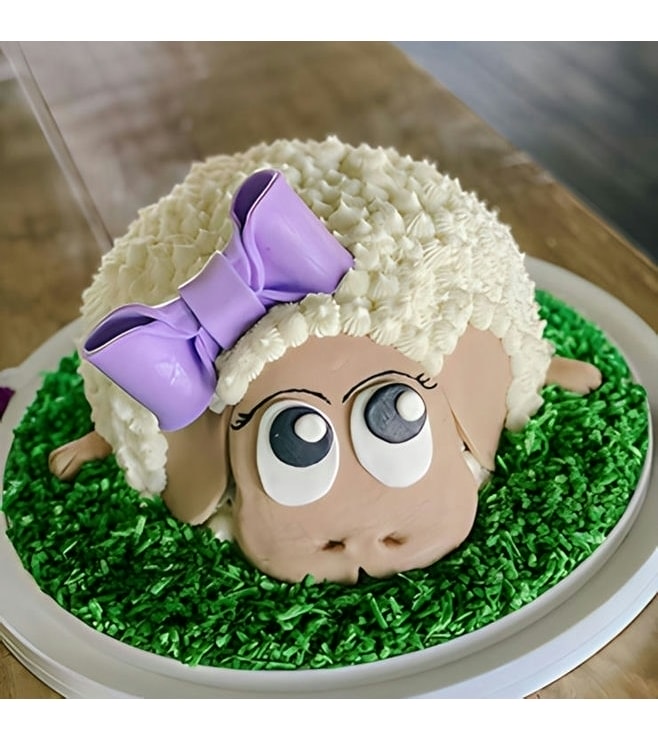Adorable Sheep Eid Cake