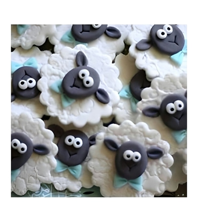 Dapper Sheep Cookies