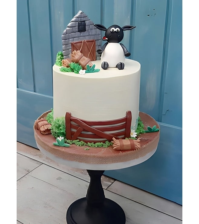 Playful Sheep Cake