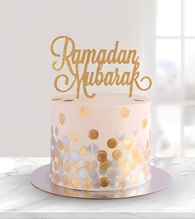 Royal Glitters Ramadan Cake