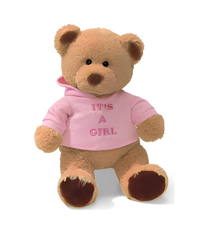 It's a girl teddy bear