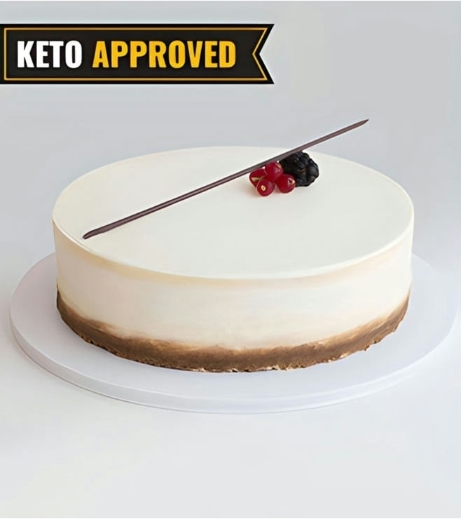 Keto New York Cheesecake By Broadway Bakery. Gluten Free, Sugar Free, Low Carb Dessert..., Keto