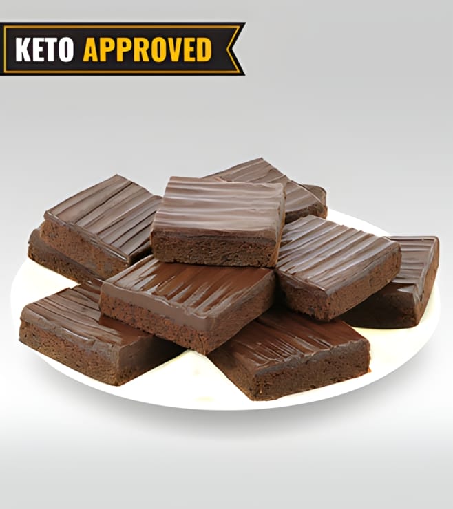 Keto Chocoholic Brownie By Broadway Bakery., 1-Hour Gift Delivery