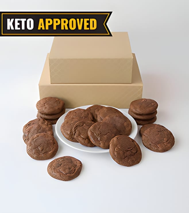 Keto Double Chocolate Cookie By Broadway Bakery.