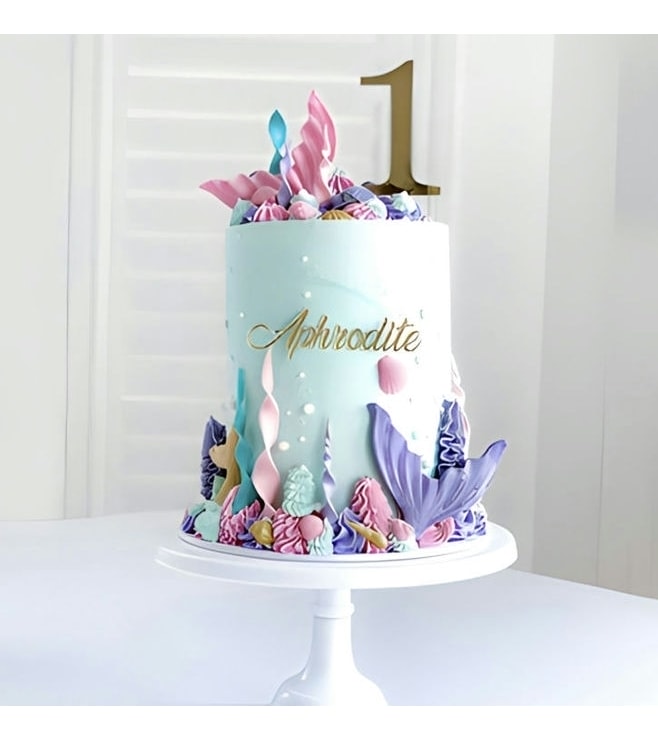 Deep Sea Flora Cake, Customized Cakes