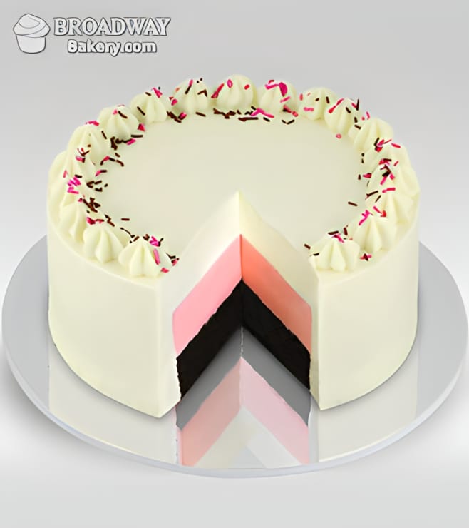 Best In Town Neopolitan Cake, 1-Hour Gift Delivery