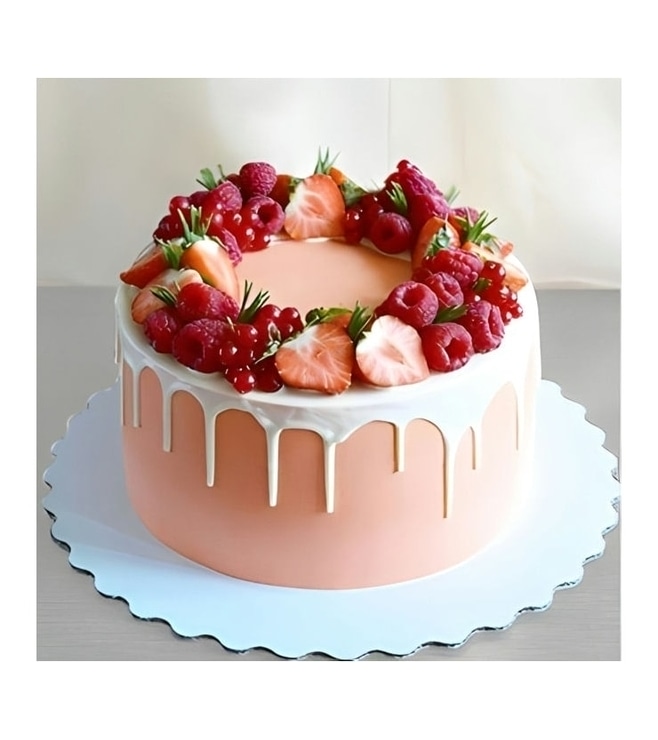 Peach Berry Cake