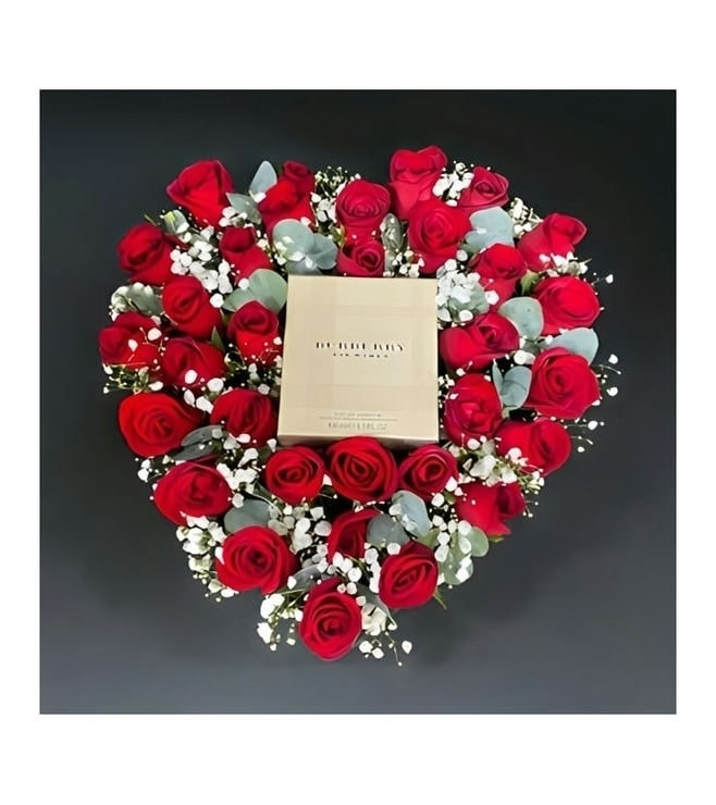 Precious Heart Bouquet with Burberry, Thank You