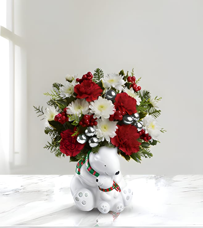 Send a Cuddle Bears Bouquet, Christmas Gifts