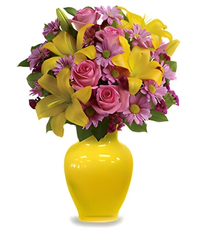 Summer Serenade Bouquet, Lillies