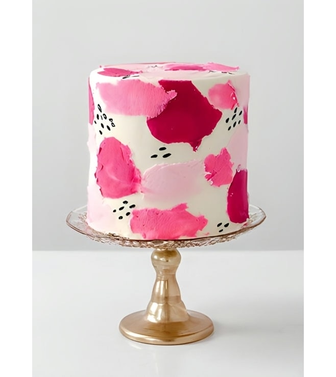 Artistic Love Cake