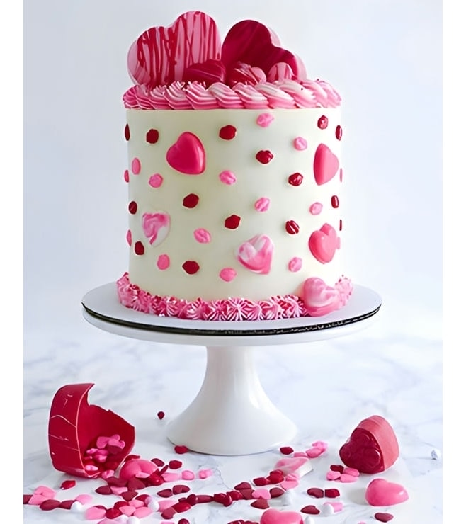 Overflowing with Love Cake