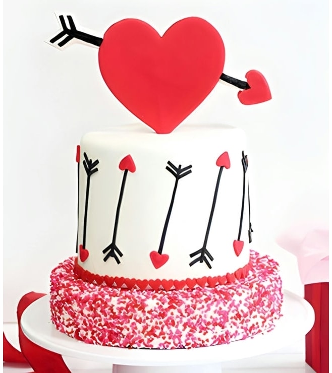 Lovestruck Cupid Cake