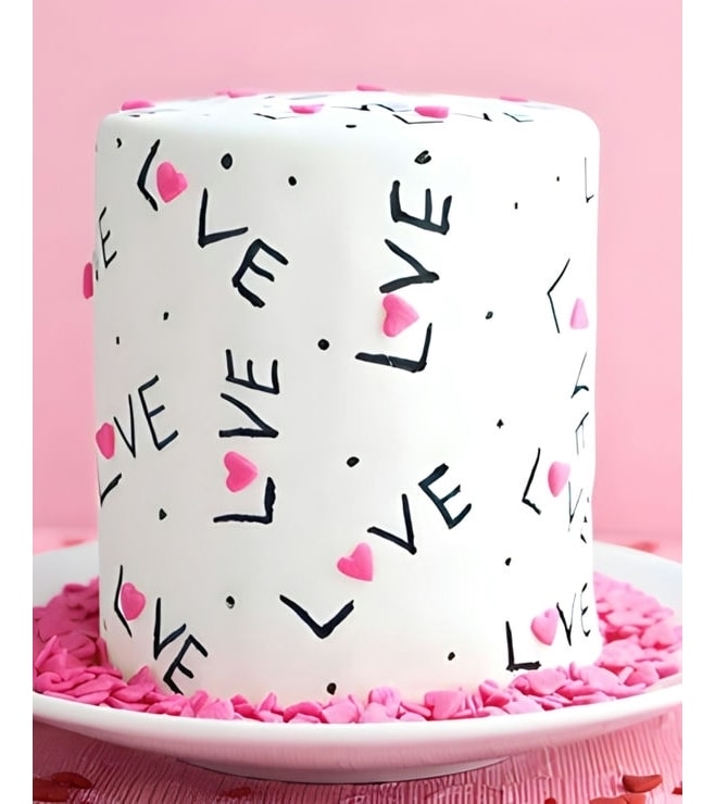 Forever in Love Cake