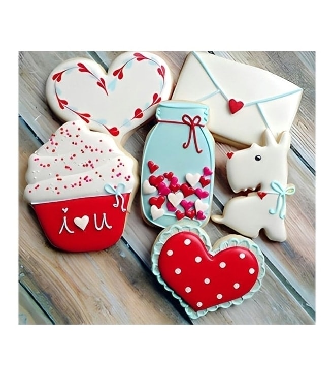 Valentine's Wishes Cookies