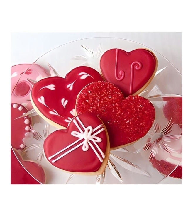 Lovehearts Valentine's Cookies
