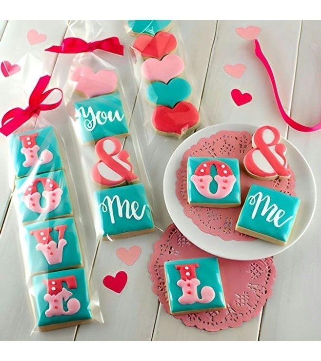 You & Me in Love Cookies