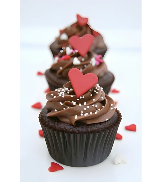 Sweet Serenity Dozen Cupcakes, Valentine's Day