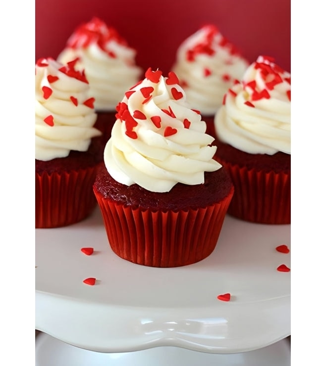 Heartbeats Red Velvet Cupcakes