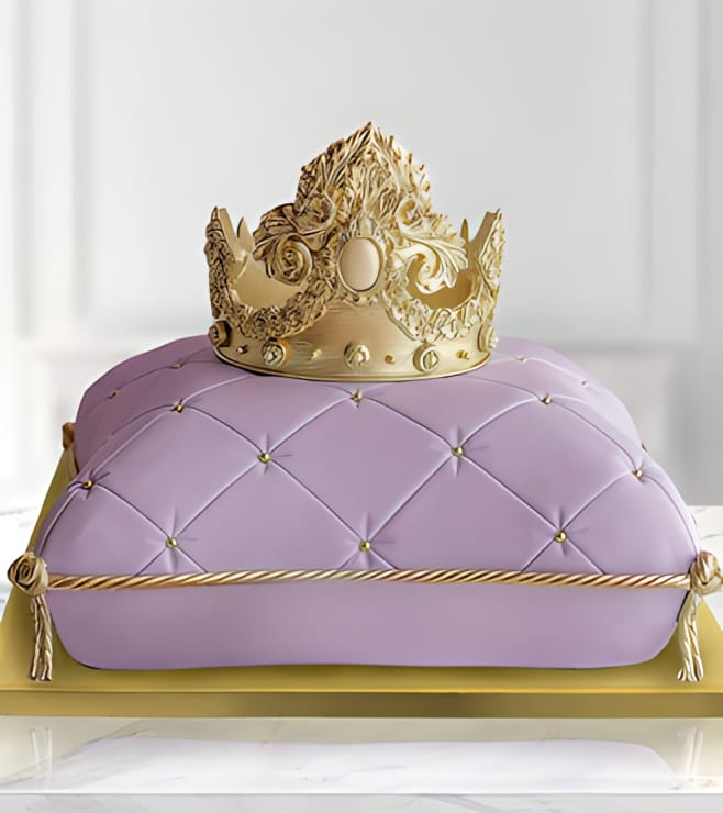 Majestic Crown Cake