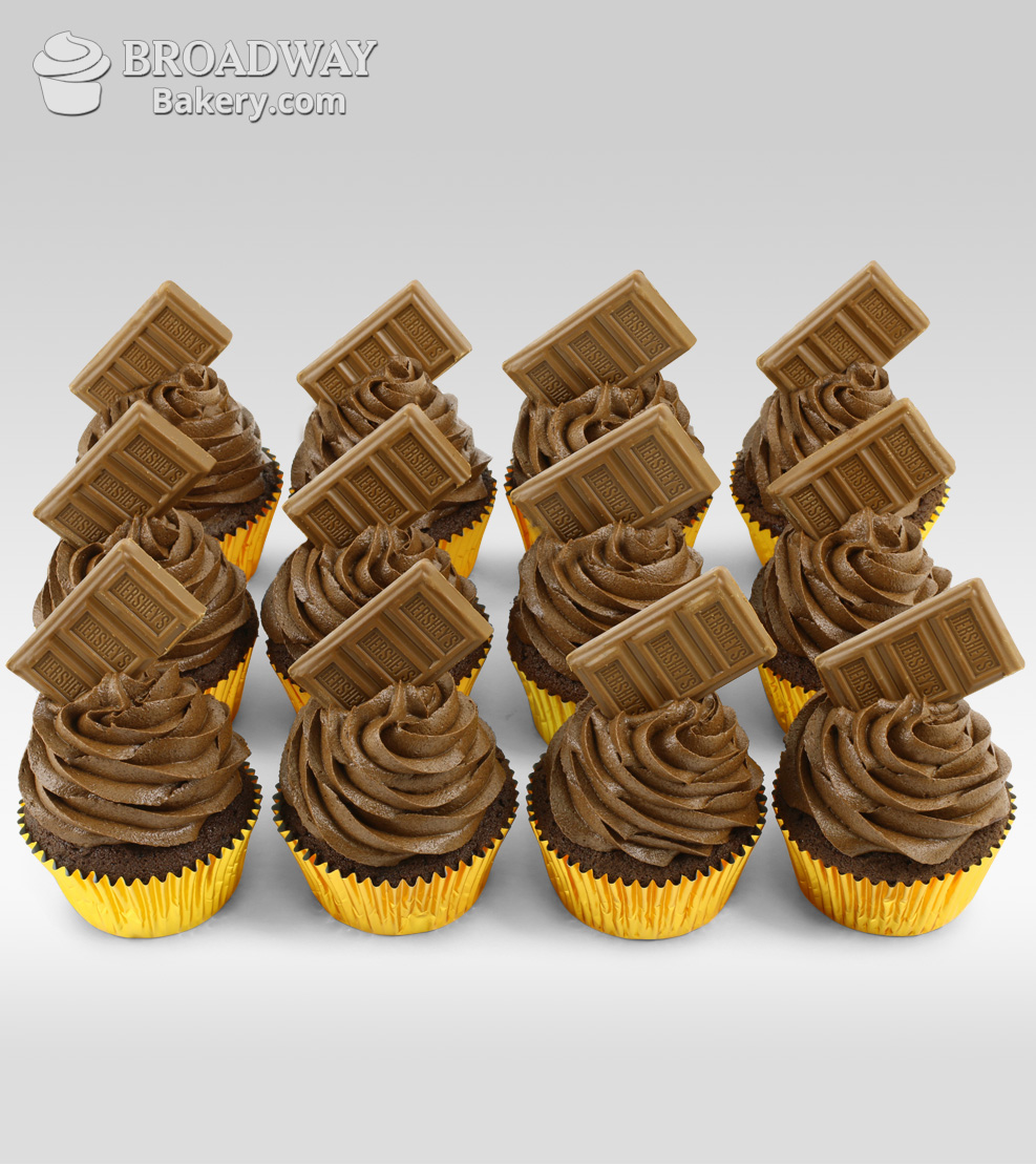 Chocolate Bomb - 4 Cupcakes