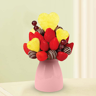 Sweetheart Decadence Fruit Bouquet