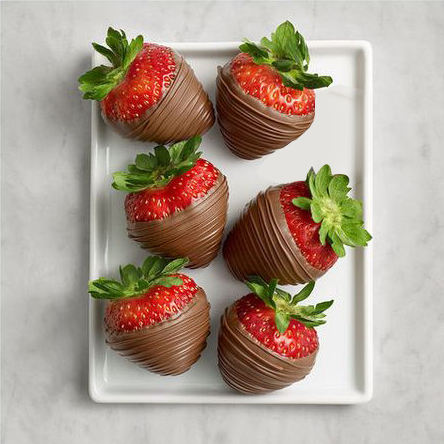 Satin Smooth Dipped Strawberries