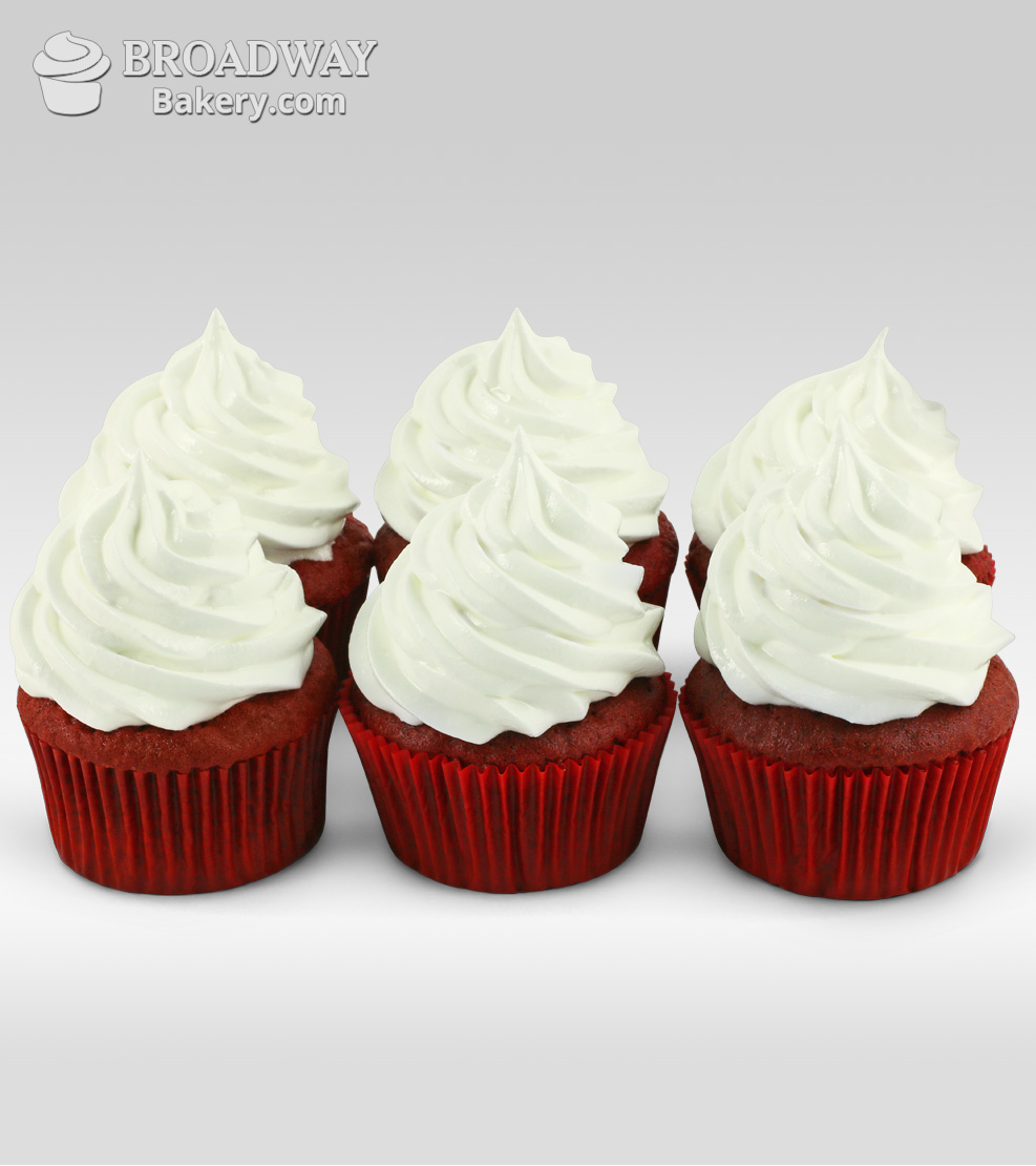 Vegan Red Velvet Cupcakes - Dozen Cupcakes