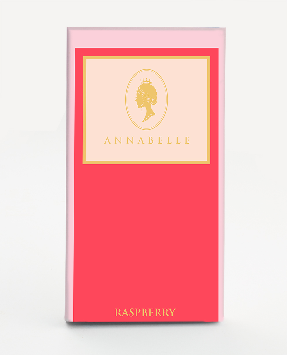 Large Raspberry Chocolate Bar By Annabelle