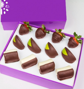 Delectable Dipped Fruit Trio