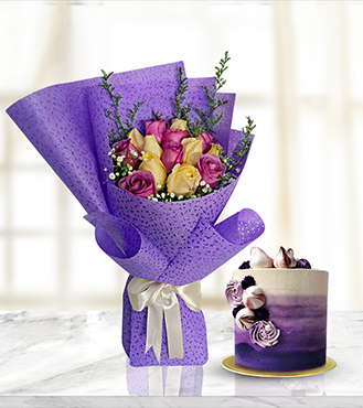 Elegant Purple Wishes