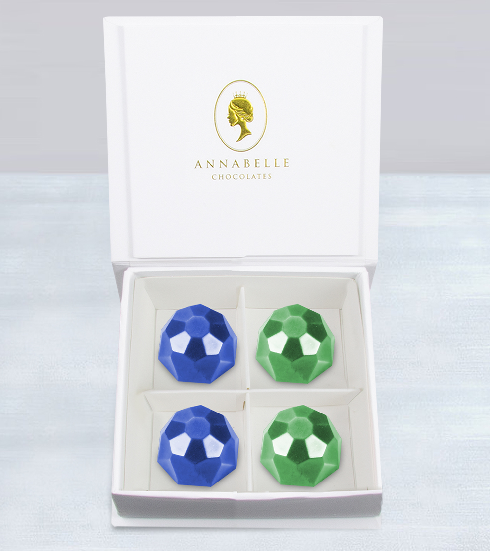 Divine Diamond Gemstones Chocolates by Annabelle Chocolates