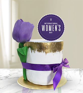 Women's Day Mono Cake, Serving Size: 2