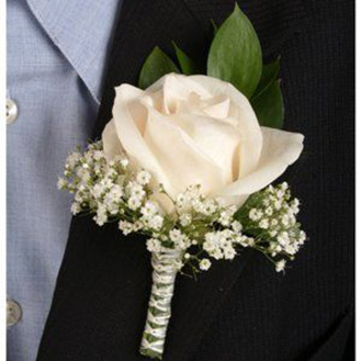 Royal Rose Boutonniere