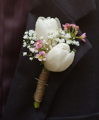 Wedding Reception Boutonniere