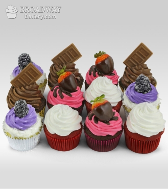 Celebration Cupcakes - Half dozen