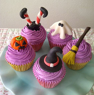 Halloween House Warmers Cupcakes