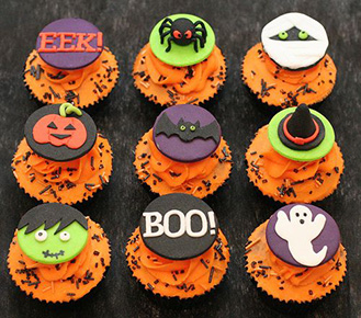 Halloween Spooks Cupcakes