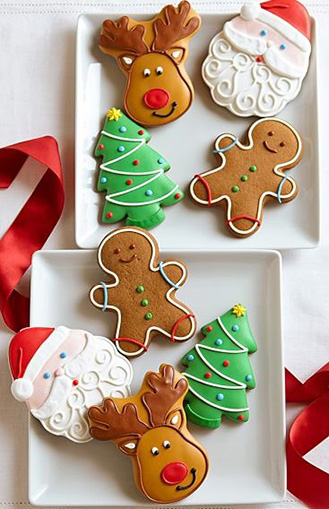 Gingerbread Friends Christmas Cookies