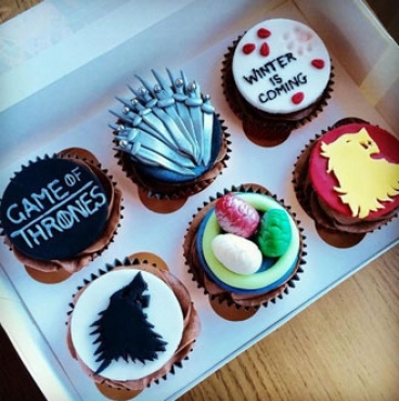Game of Thrones Party Cupcakes