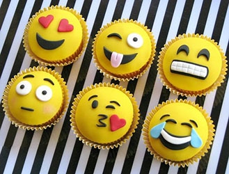 Silly Smileys Dozen Cupcakes