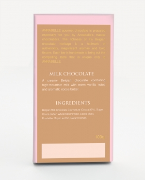 Large Milk Chocolate Bar By Annabelle
