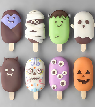 Hauntingly Delicious Cakesicles